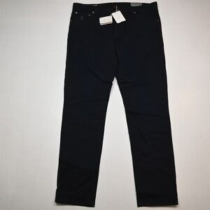 NEW Brunello Cucinelli 38x32 Navy Denim Skinny Button Fly Italy Made Mens Jeans